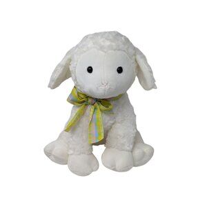 GUND White Lena Lamb Sheep Plush Stuffed Animal Soft Toy 4053948 Medium